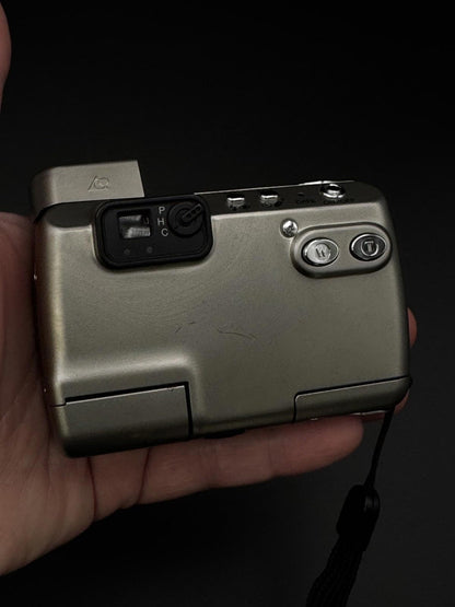 Minolta Vectis 300 IX-Date Vintage APS Film Camera Point & Shoot - Fully Working