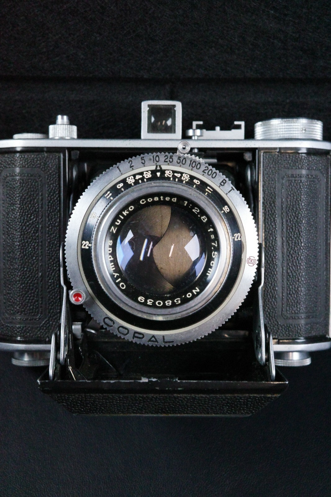 Olympus Six D.Zuiko 75mm f/3.5 6x6 Folding Film Camera Tested & Working