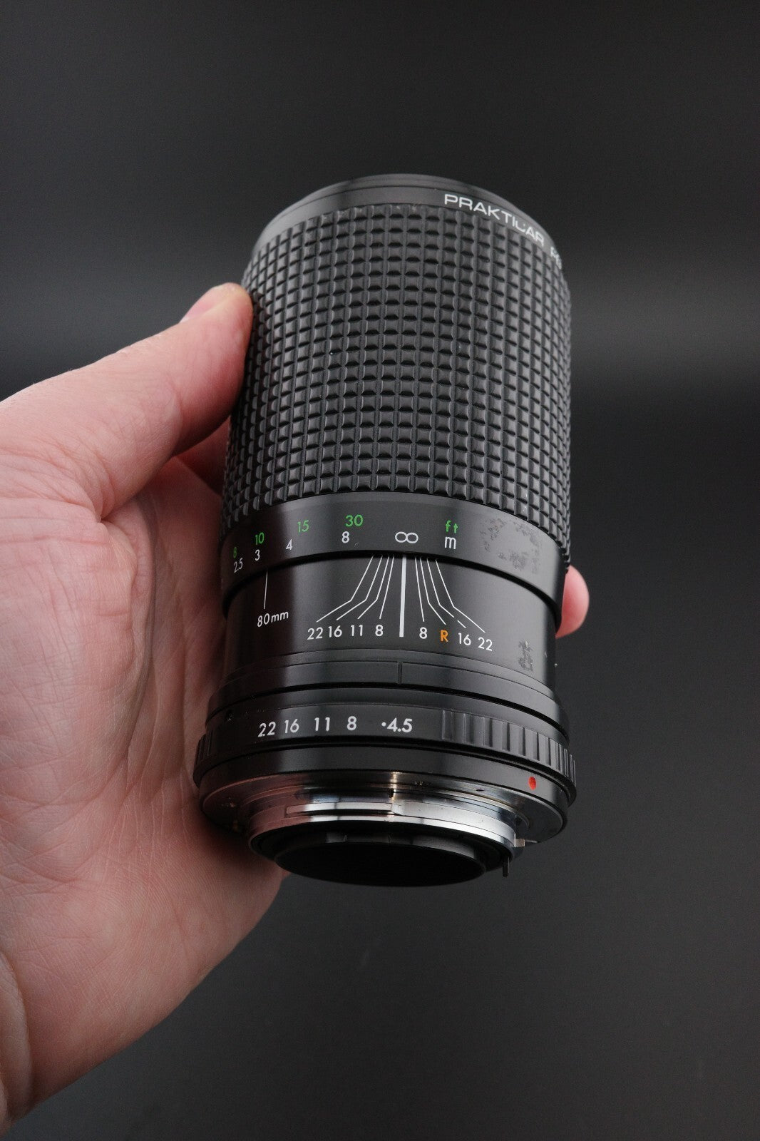 Pentacon Prakticar PB 80-200mm f/4.5-5.6 MC Zoom Lens Praktica B Tested Working