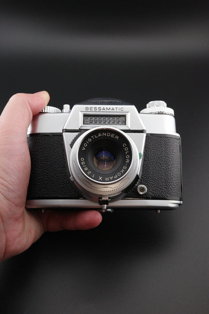 Voightlander Vessamatic Vintage 35mm Film Camera & Case - Faulty Spares Repair