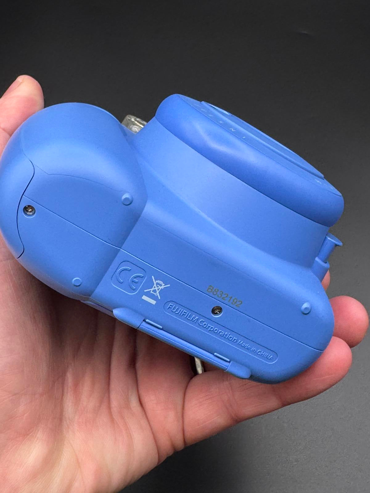 Boxed Fujifilm Instax Mini 9 Instant Camera Cobalt Blue + Film & Batteries
