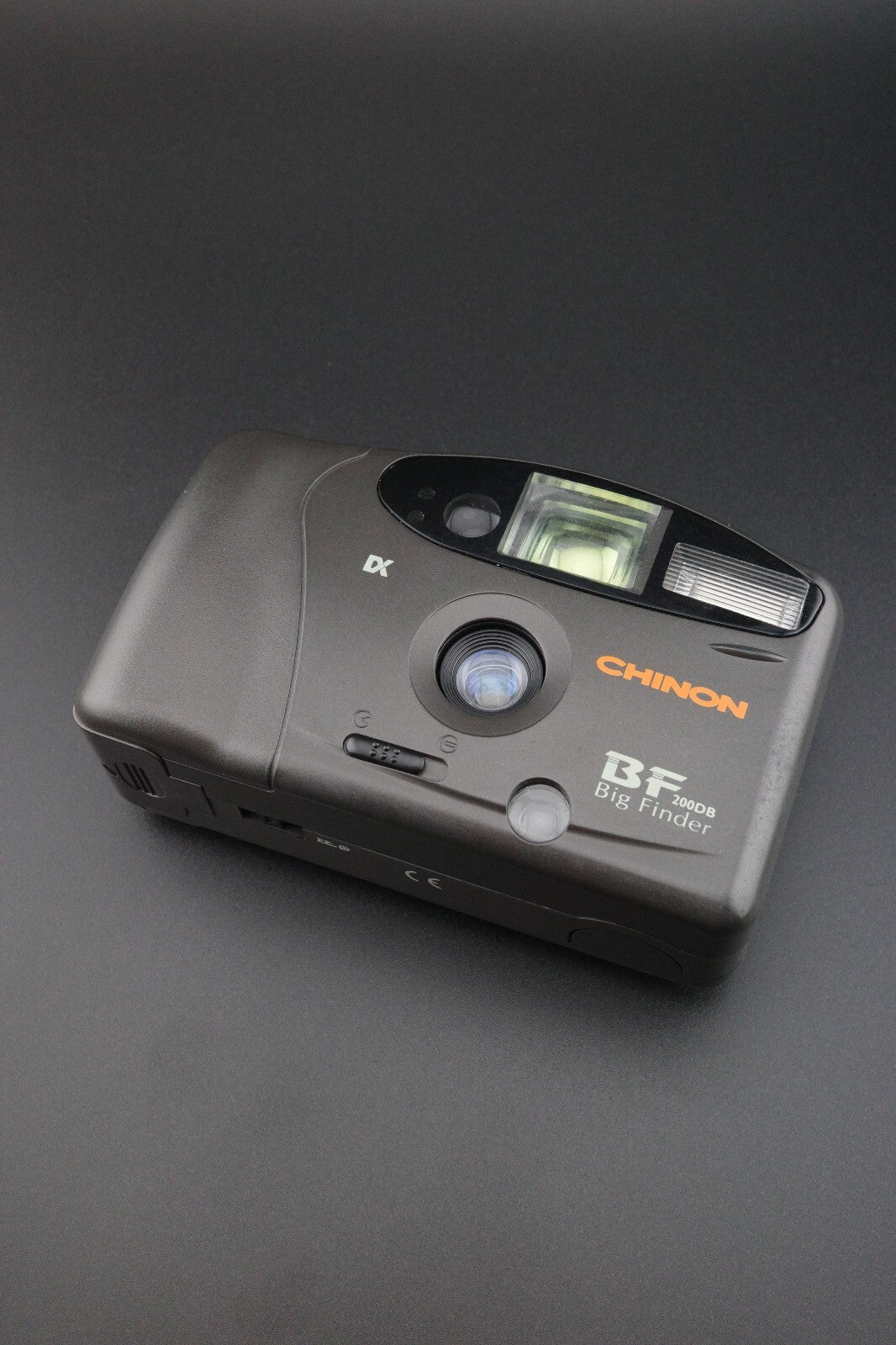 Chinon BF 200DB Big Finder Point + Shoot 35mm Film Camera - Tested & Working
