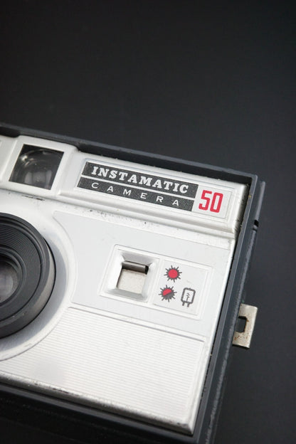 Vintage 1960s Kodak Instamatic 50 126 Film Camera - Tested & Working