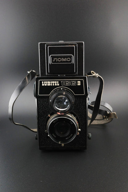 Lomo Lubitel 166B Vintage 1980's 120 TLR Film Camera 75mm f/4.5 Tested & Working