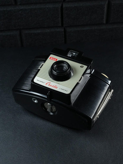 Kodak Brownie Cresta Vintage 1950's 120 Film Camera & Case - Working (Y509)