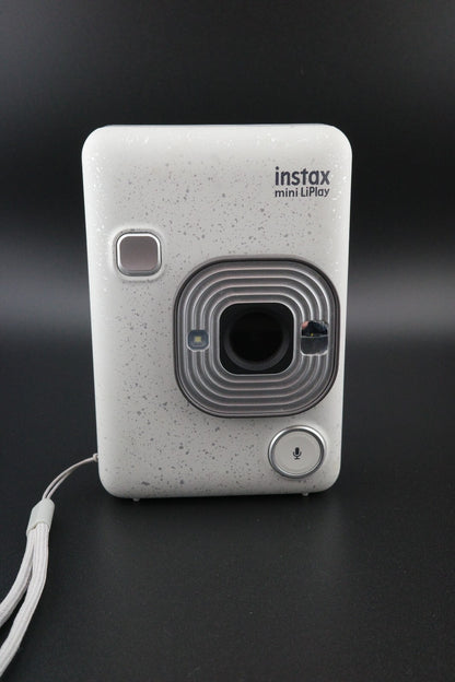 Fujifilm Mini LiPlay Hybrid Digital Instant Camera Misty White Tested & Working