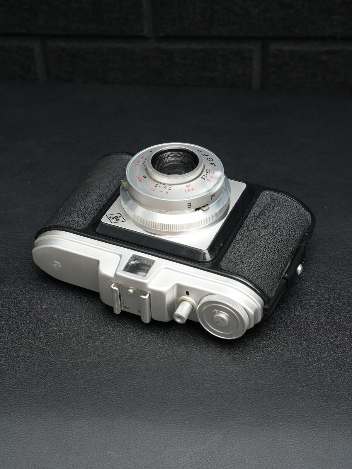 Agfa Isola I Vintage 1950s 120 Film Camera With Original Case - Faulty