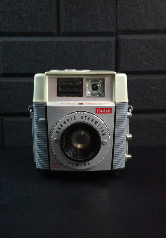 Kodak Brownie Starmeter Vintage 1960's 127 Film Camera - Tested & Working