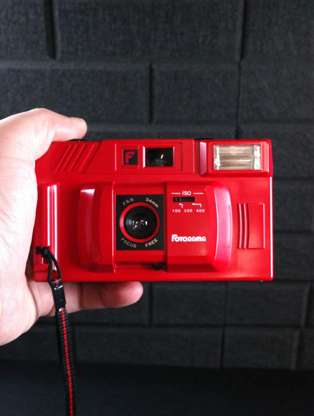 Fotorama Compact 35 Vintage 1980's Red 35mm Film Camera - Tested & Working
