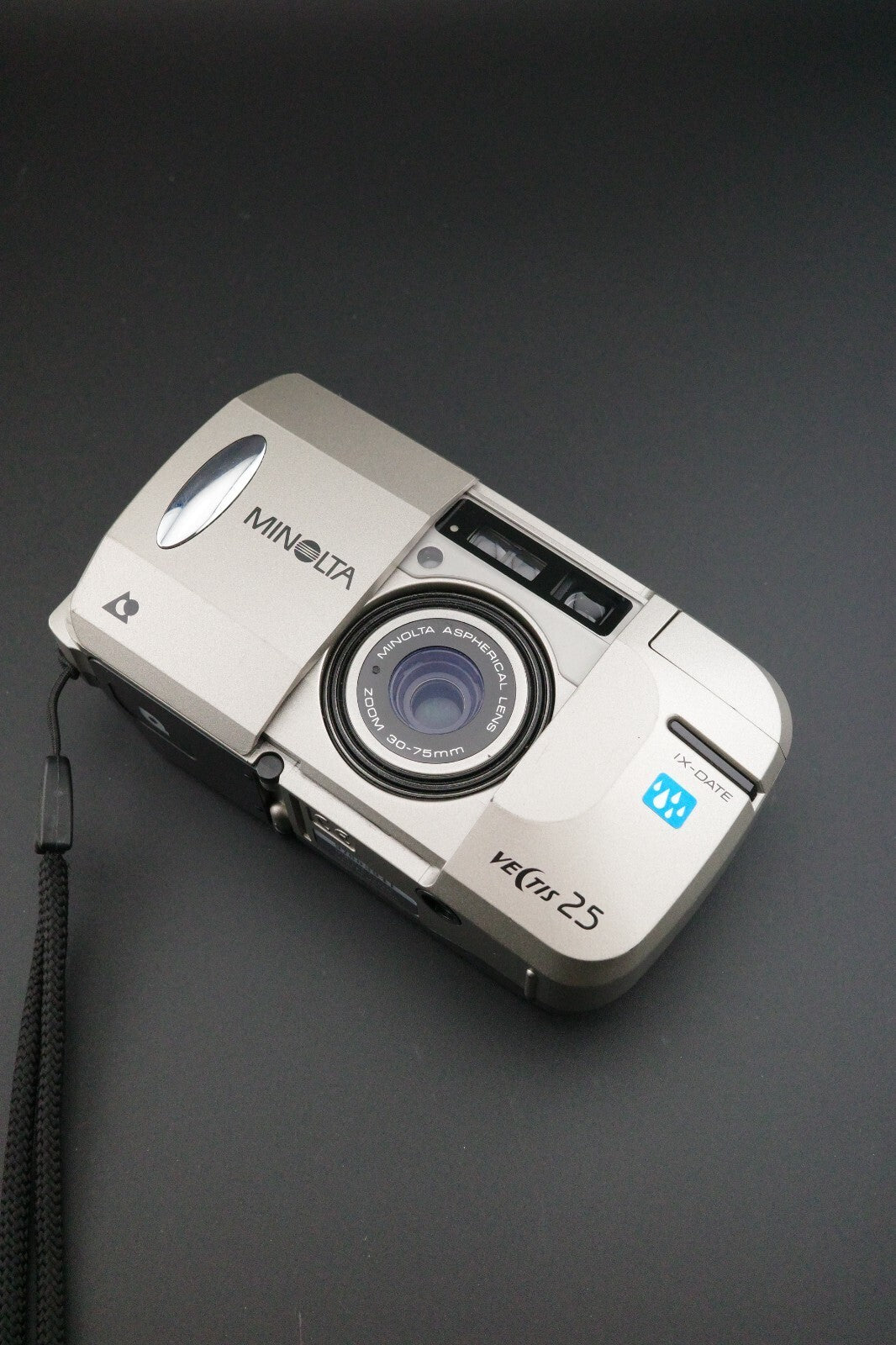 Minolta Vectis 25 APS Film Camera 30-75mm Zoom Tested & Working - Vintage 1990's