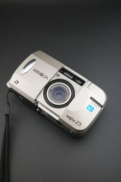 Minolta Vectis 25 APS Film Camera 30-75mm Zoom Tested & Working - Vintage 1990's