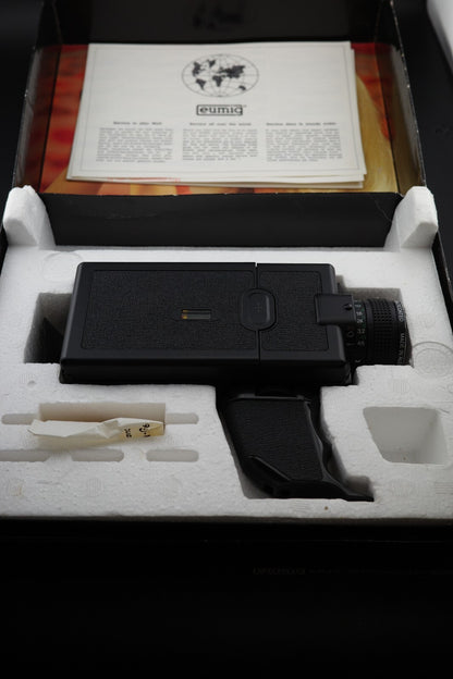 Boxed Eumig Mini 3 Servofocus PMA Super 8 Cine Camera - Faulty - Spares Repair