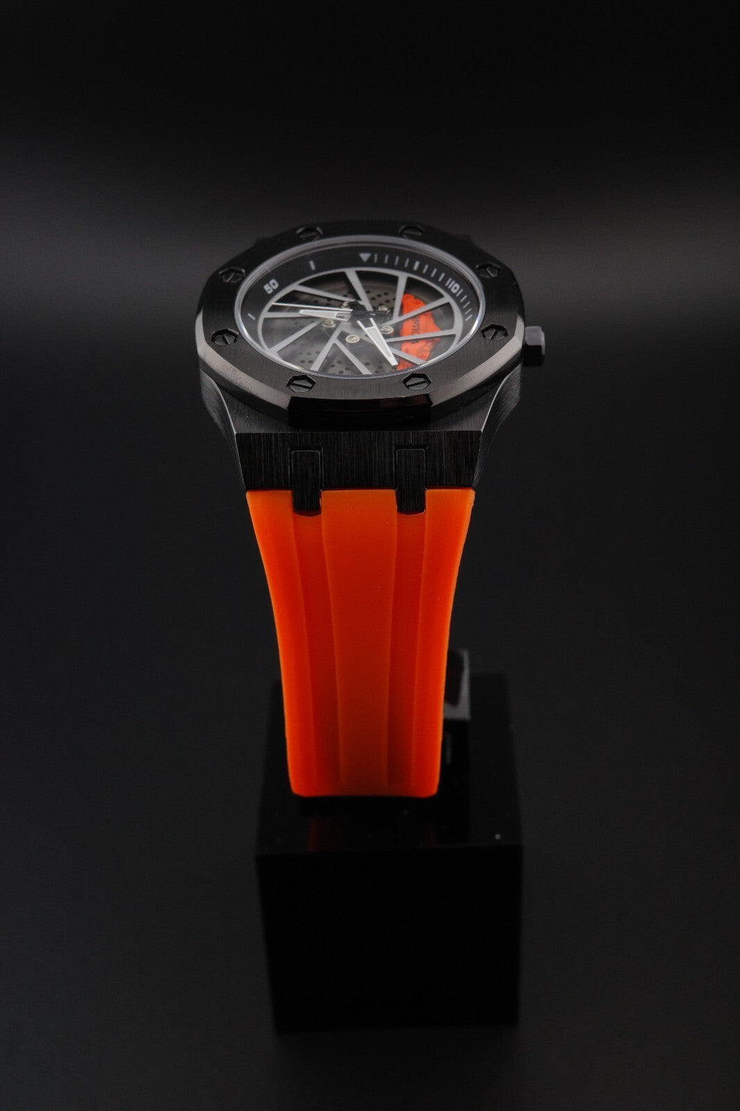 Invicta Speedway Rim 69490 Men’s Watch 42mm Black Orange - Brand New & Boxed