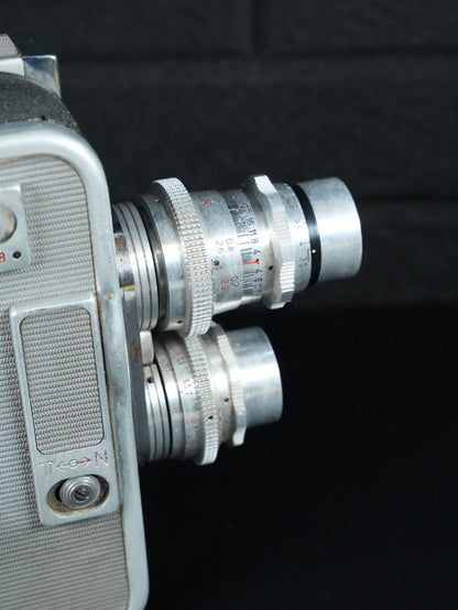 Meopta A8 lla Vintage 1950's Double 8mm Cine Film Camera - Spares or Repair