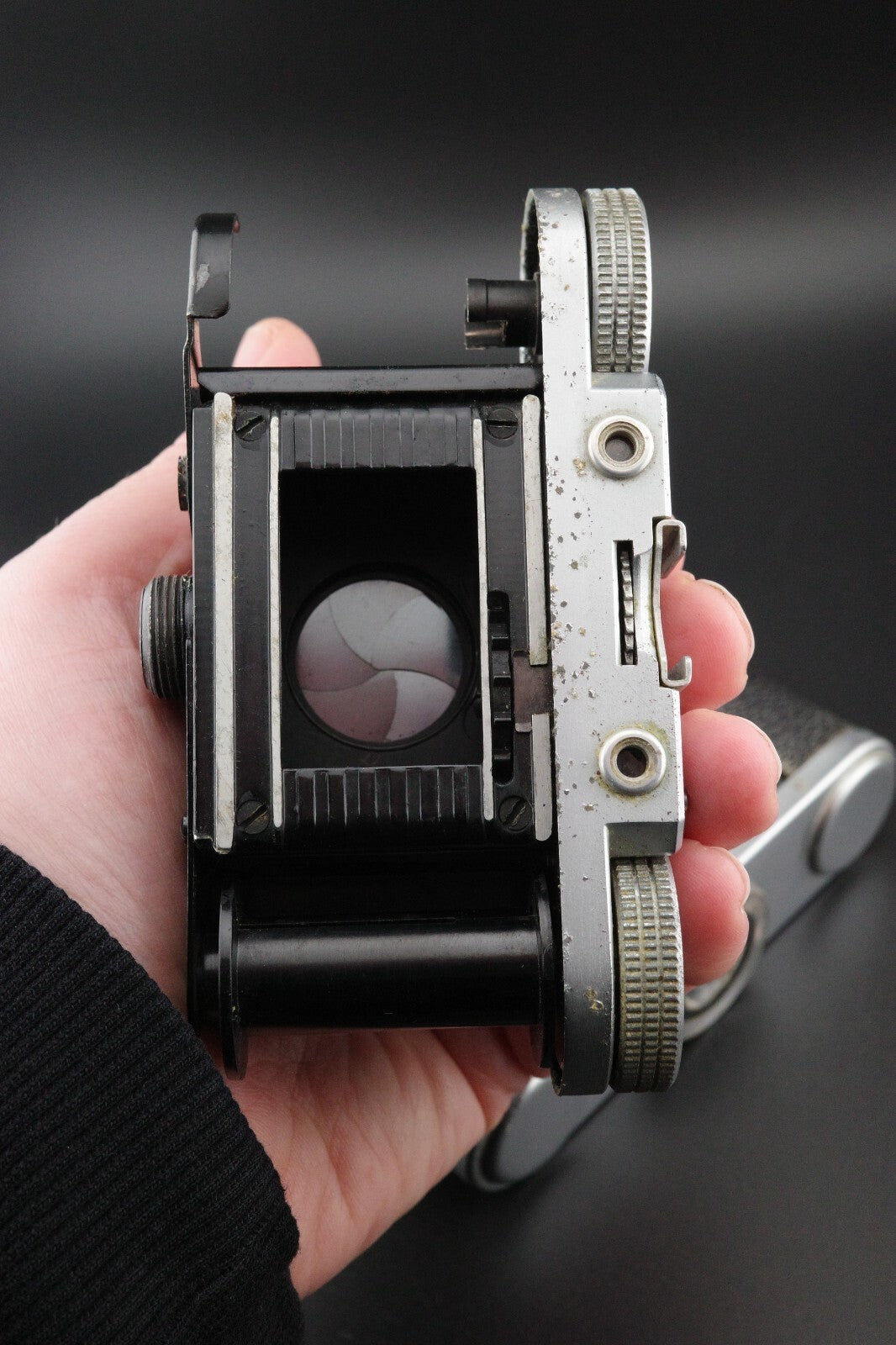 Vintage 1950's Braun Paxette 35mm Camera + Case - Faulty Spares or Repair