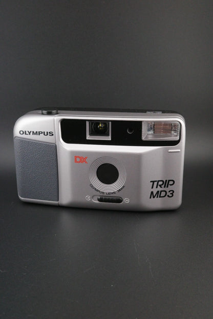 Olympus Trip MD3 Vintage 35mm Film Point and Shoot Camera - Tested & Working
