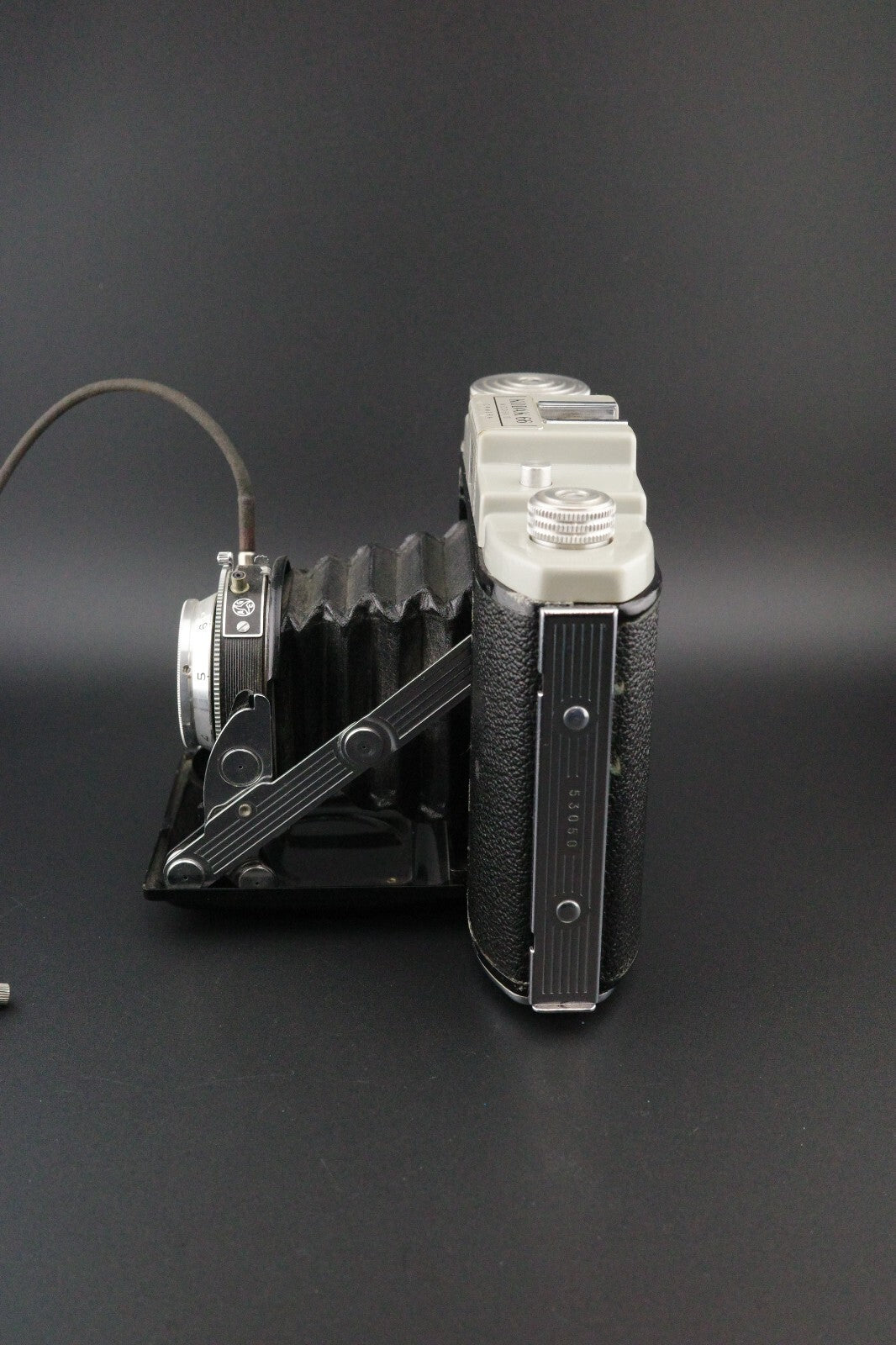 Kodak 66 Model II Vintage 1950's 120 Film Folding Camera + Case Tested & Working