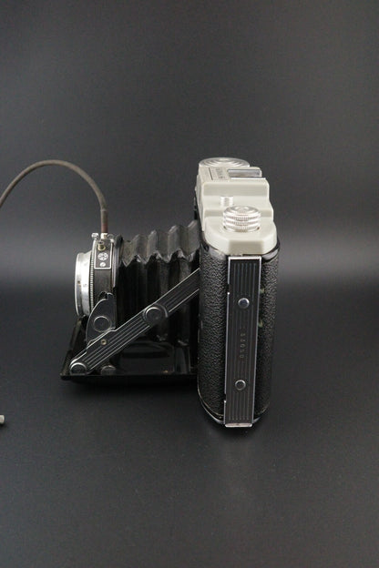 Kodak 66 Model II Vintage 1950's 120 Film Folding Camera + Case Tested & Working