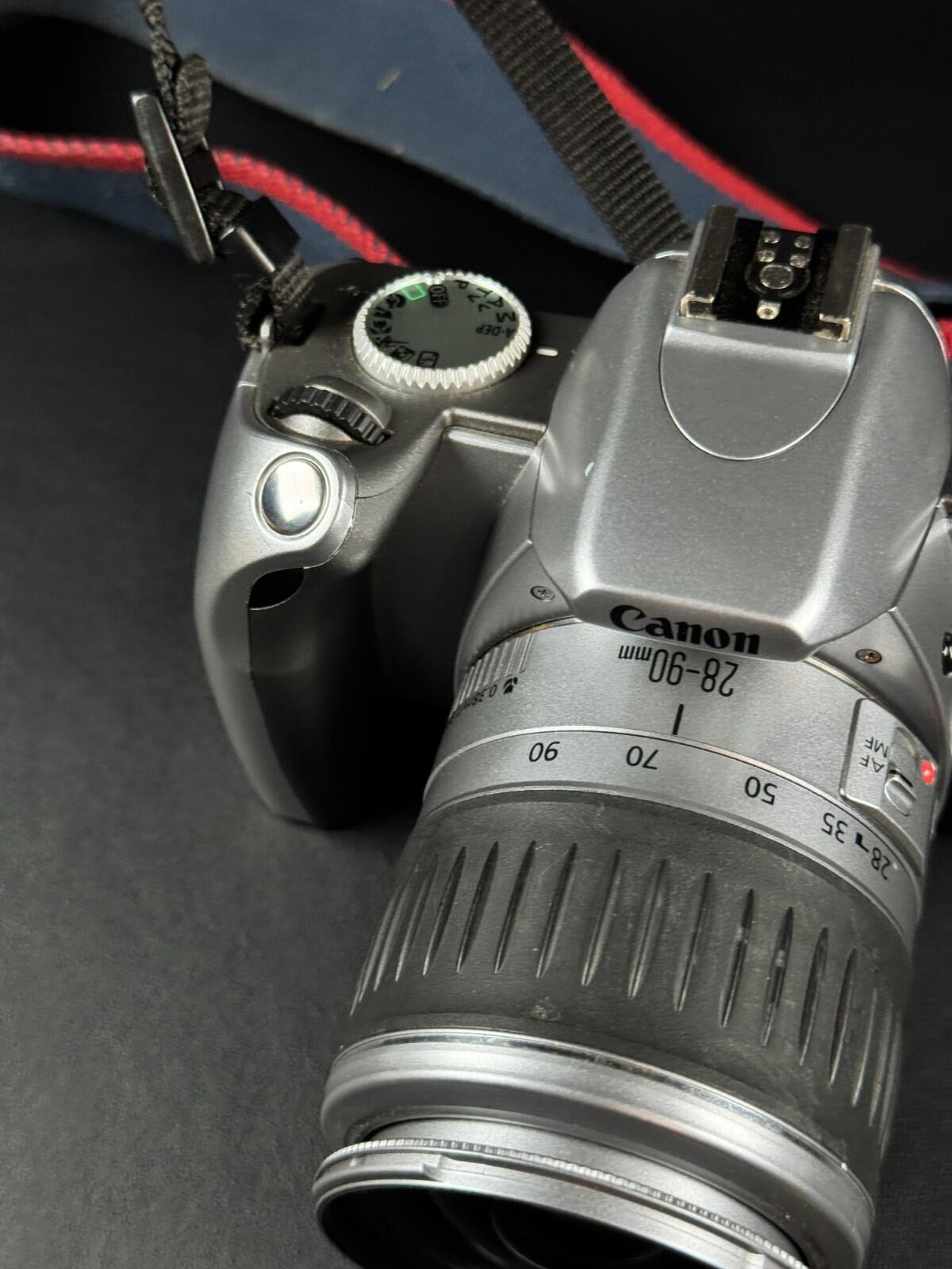 Canon EOS 300v 35mm SLR Film Camera + EF 28-90mm Canon Zoom Lens - Read Details