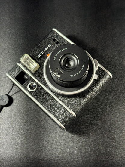 Fujifilm Instax Mini 40 Instant Camera + Case, Film & Batteries (Tested Working)