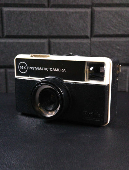 Kodak Instamatic 55X Vintage 1970's 126 Film Camera - Tested & Working