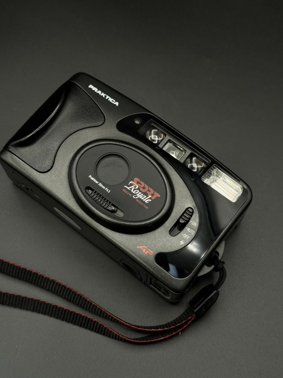 Praktica Sport Royale Retro Point & Shoot 35mm Film Camera - Tested & Working