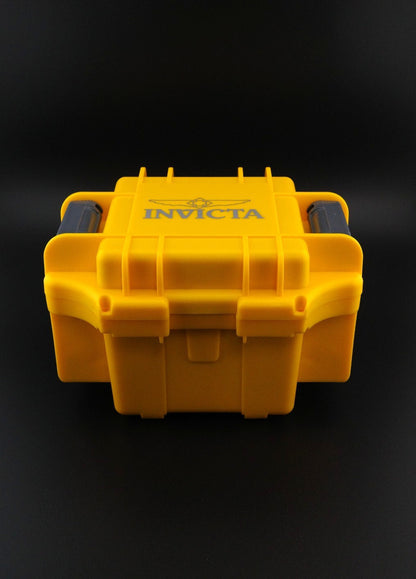 Invicta 1-Slot Dive Impact Heavy Duty Watch Case - DC1YEL - Yellow - Brand New
