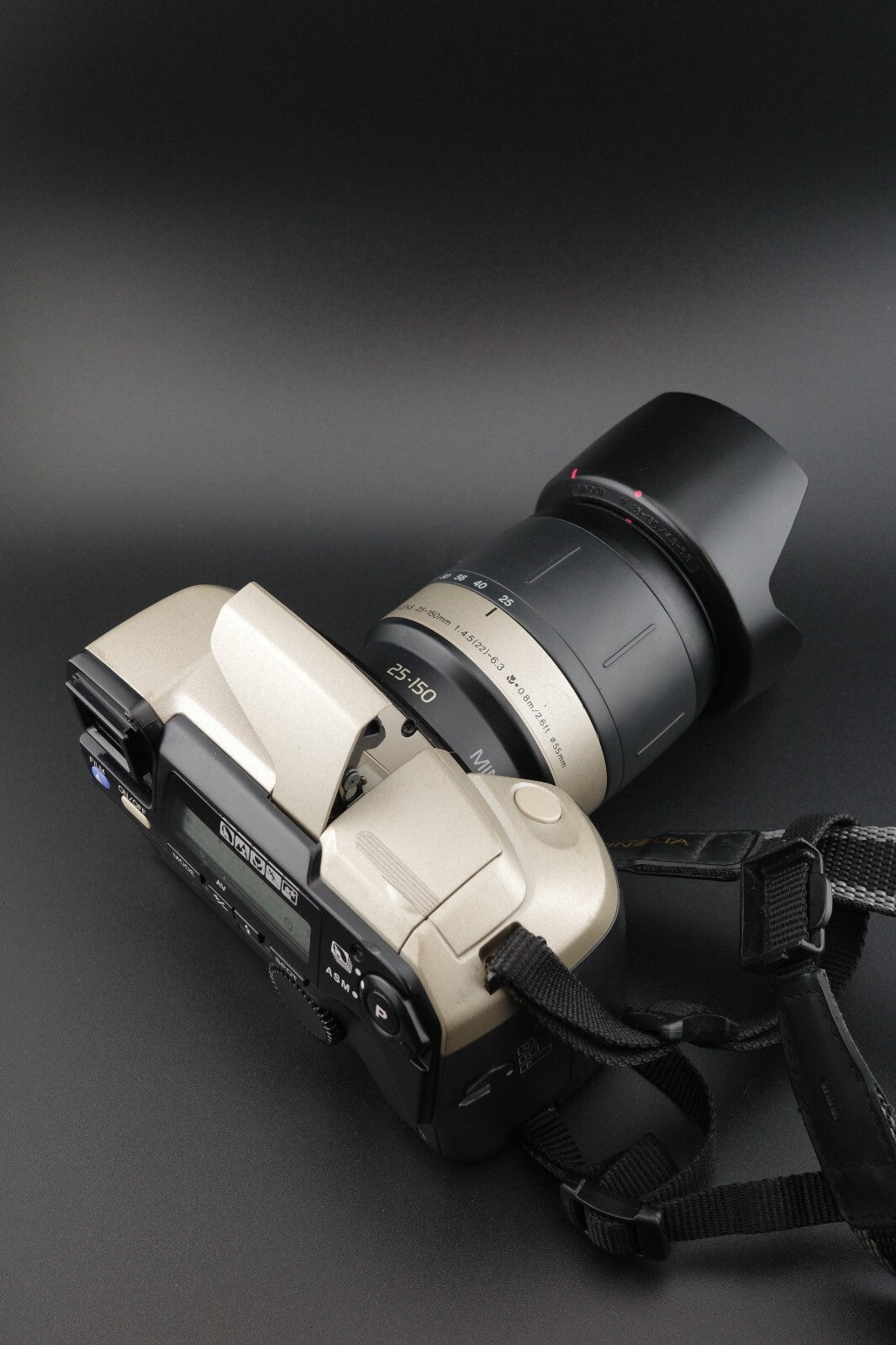 Minolta Vectis S-1 Vintage 1990's APS SLR + 25-150mm Lens - Tested & Working