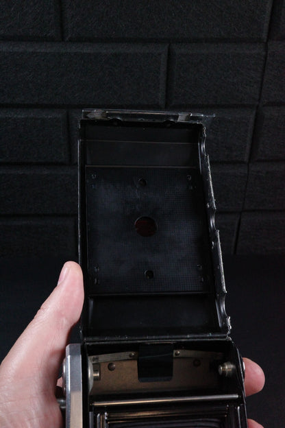 Zeiss Ikon Nettar 517/16 Vintage 1950's 120 Film Camera - Working - Heavy Fungus On Lens