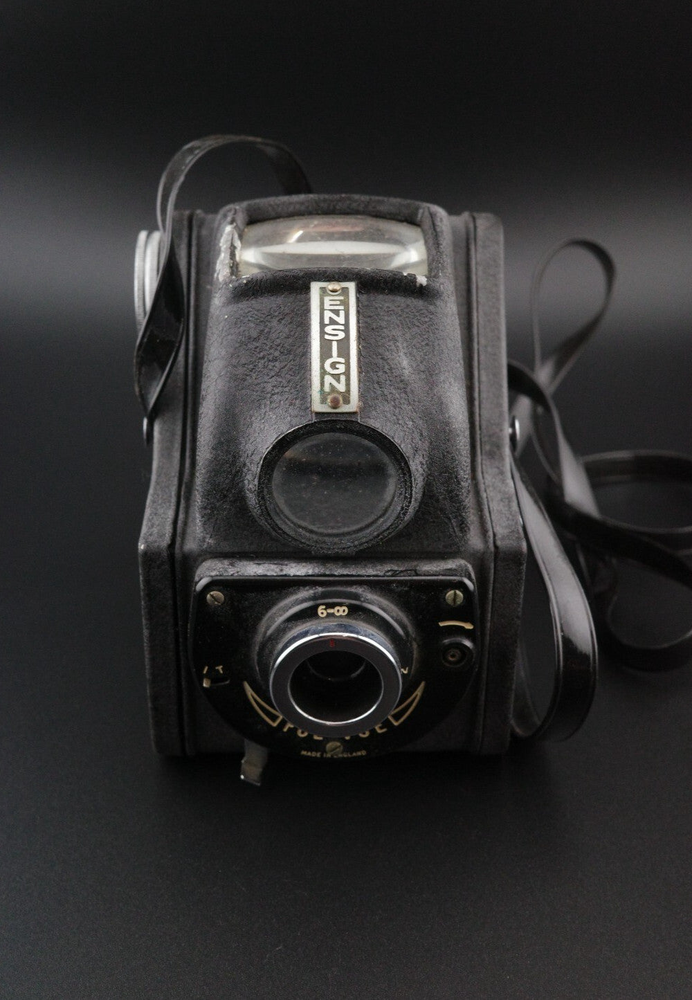 Vintage 1940's Ensign Ful-Vue 120 Film Camera + Case - Faulty Spares or Repair