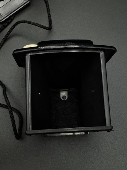 Vintage Ansco Panda Box Camera 620 Film 1939 - 1950 - Tested & Working