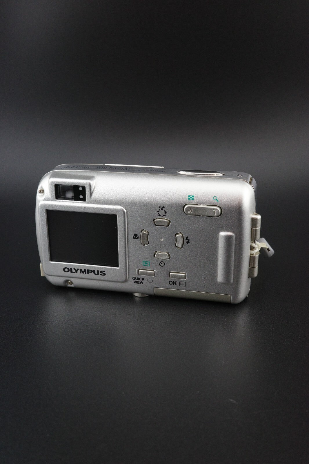 Olympus Mju 300 3.2MP Digital Camera + New Battery / Charger - Tested & Working