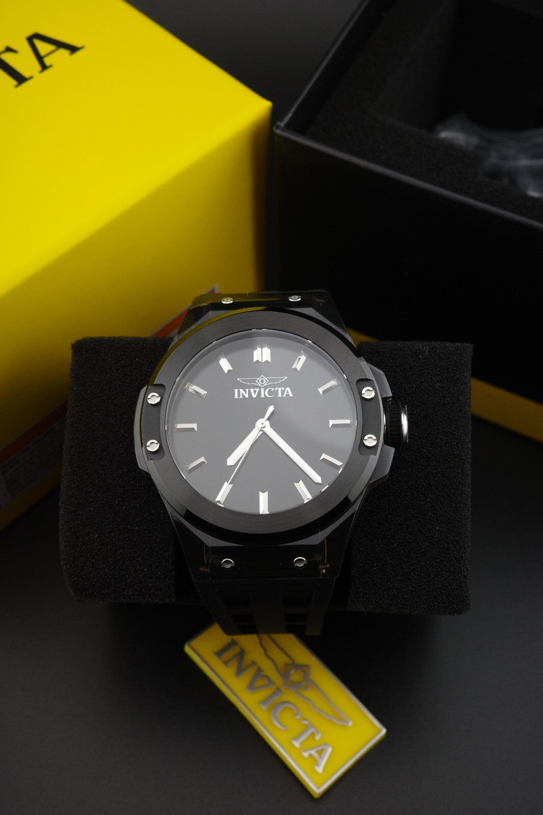 Invicta Sea Base Siphon 50010 Men's Quartz Watch 45mm Black  - New & Boxed