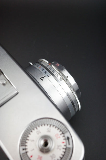 Zeiss Ikon Continette 35mm Camera Lucinar 45mm f2.8 - Film Tested & Working