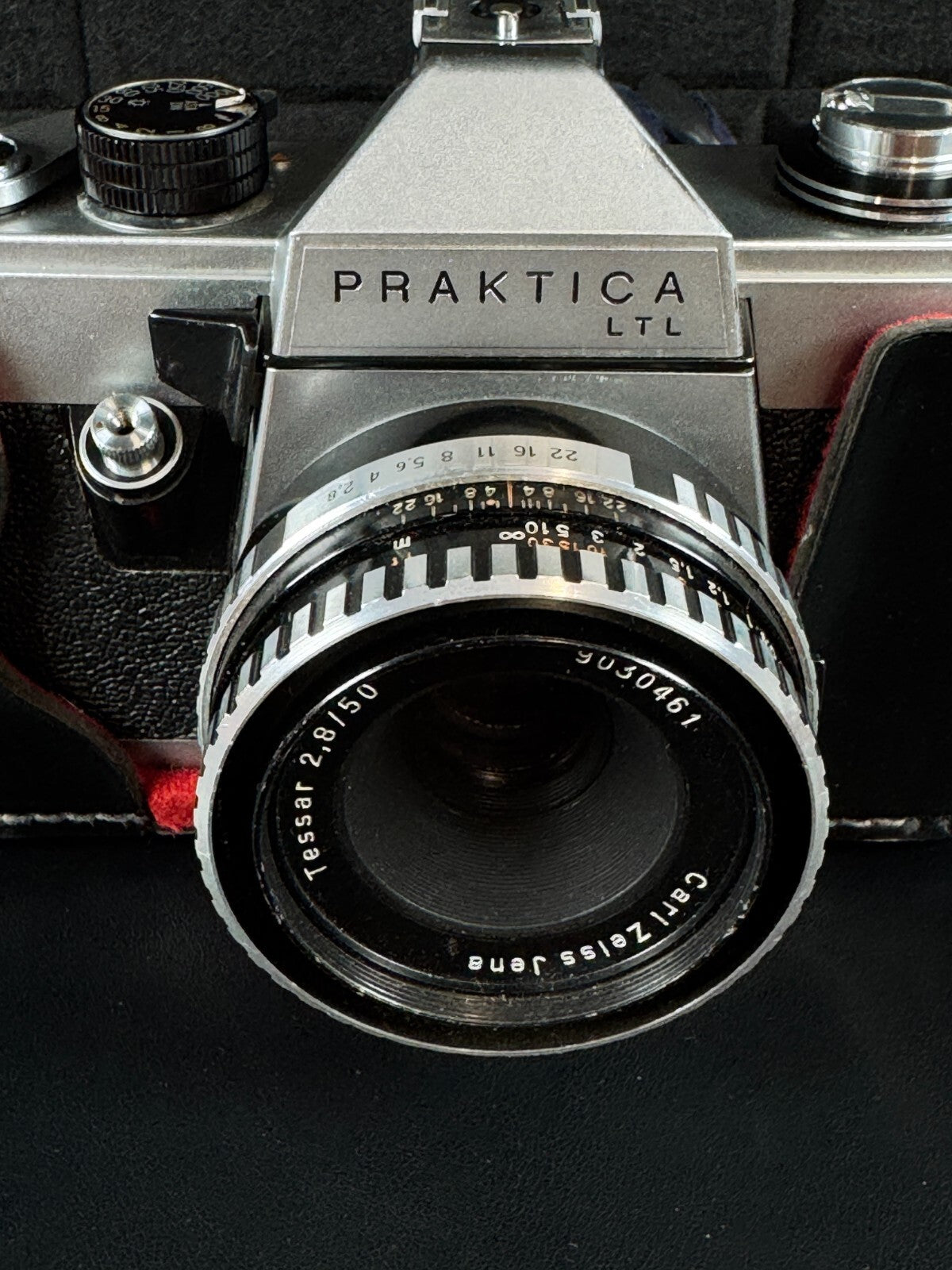 Praktica LTL 35mm Film SLR Camera + Zeiss Jena Tessar 2.8 50mm - Winds & Fires