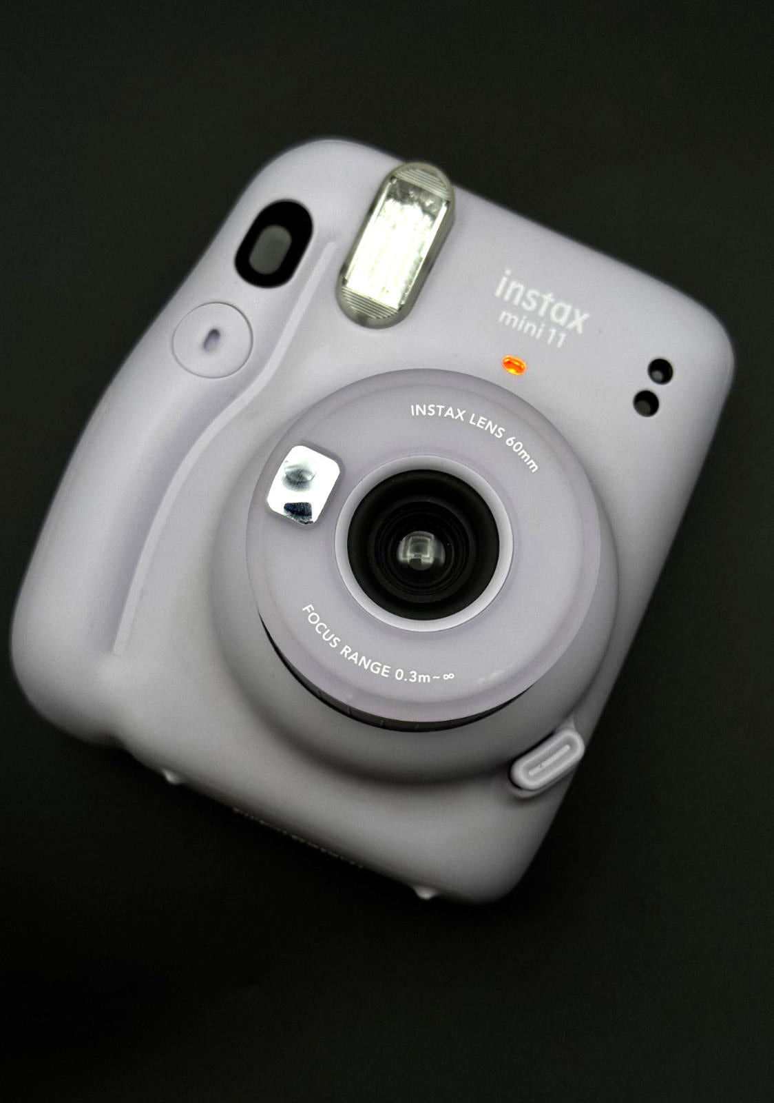 Working Fujifilm Instax Mini 11 Instant Camera Lilac, 10 Film Sheets & Batteries