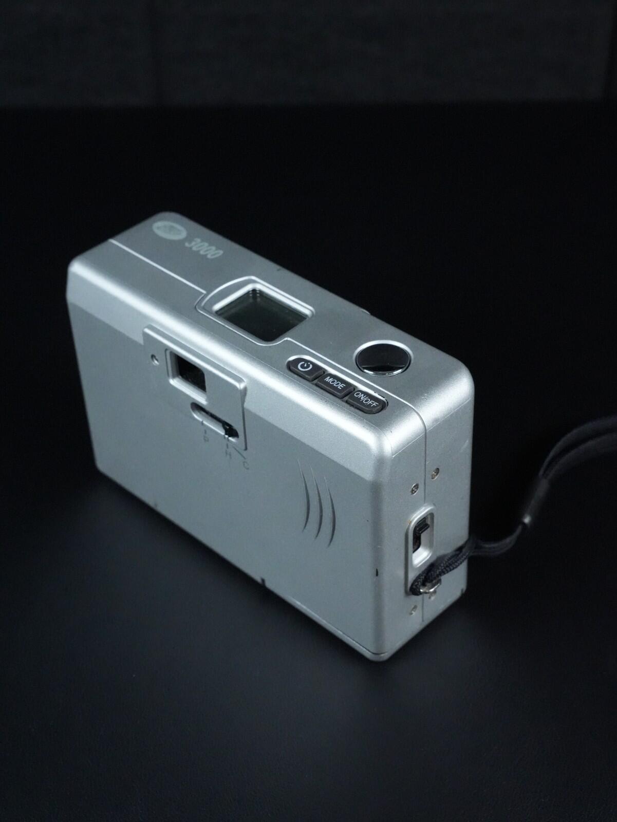 Boots 3000 - 1990's APS Film Compact Camera, Case + Battery - Tested & Working