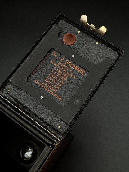 Vintage Kodak Brownie No.2 Portrait 120 Film Model F Box Camera Tested & Working