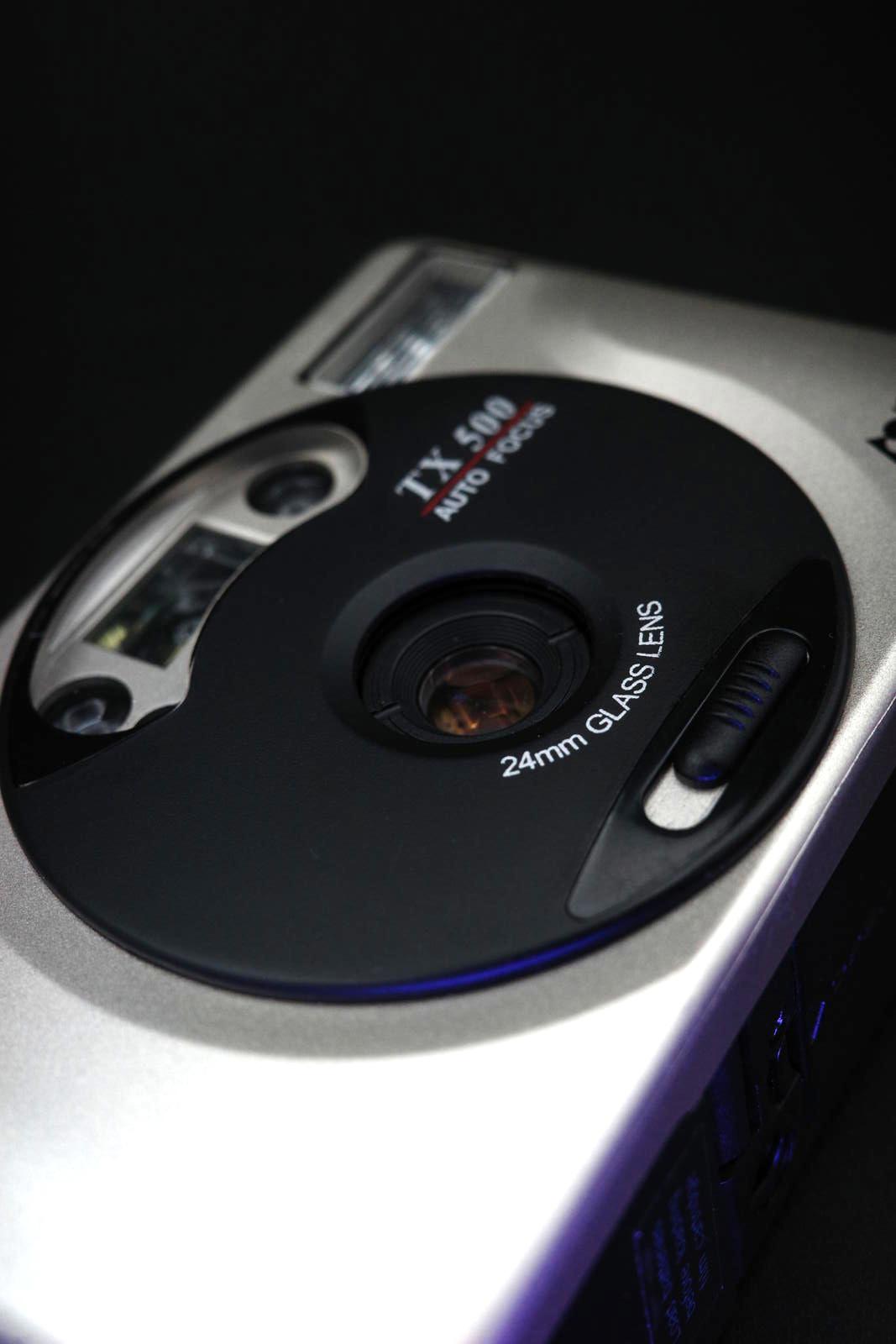 Goldline TX 500 APS Point & Shoot Vintage Compact Film Camera Working