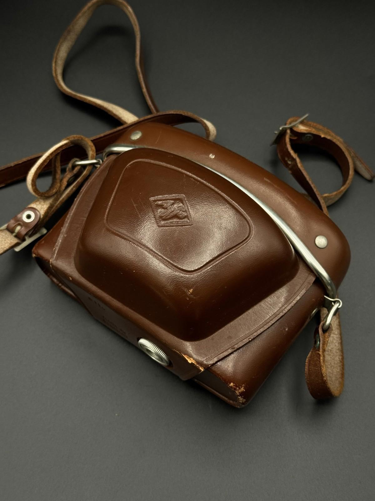 Vintage AGFA Silette 1 35mm Film Camera With Leather Case - Untested