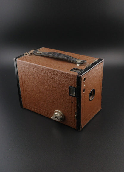 Kodak No.2 Brownie Model F Vintage 1930's 120 Film Box Camera - Tested & Working
