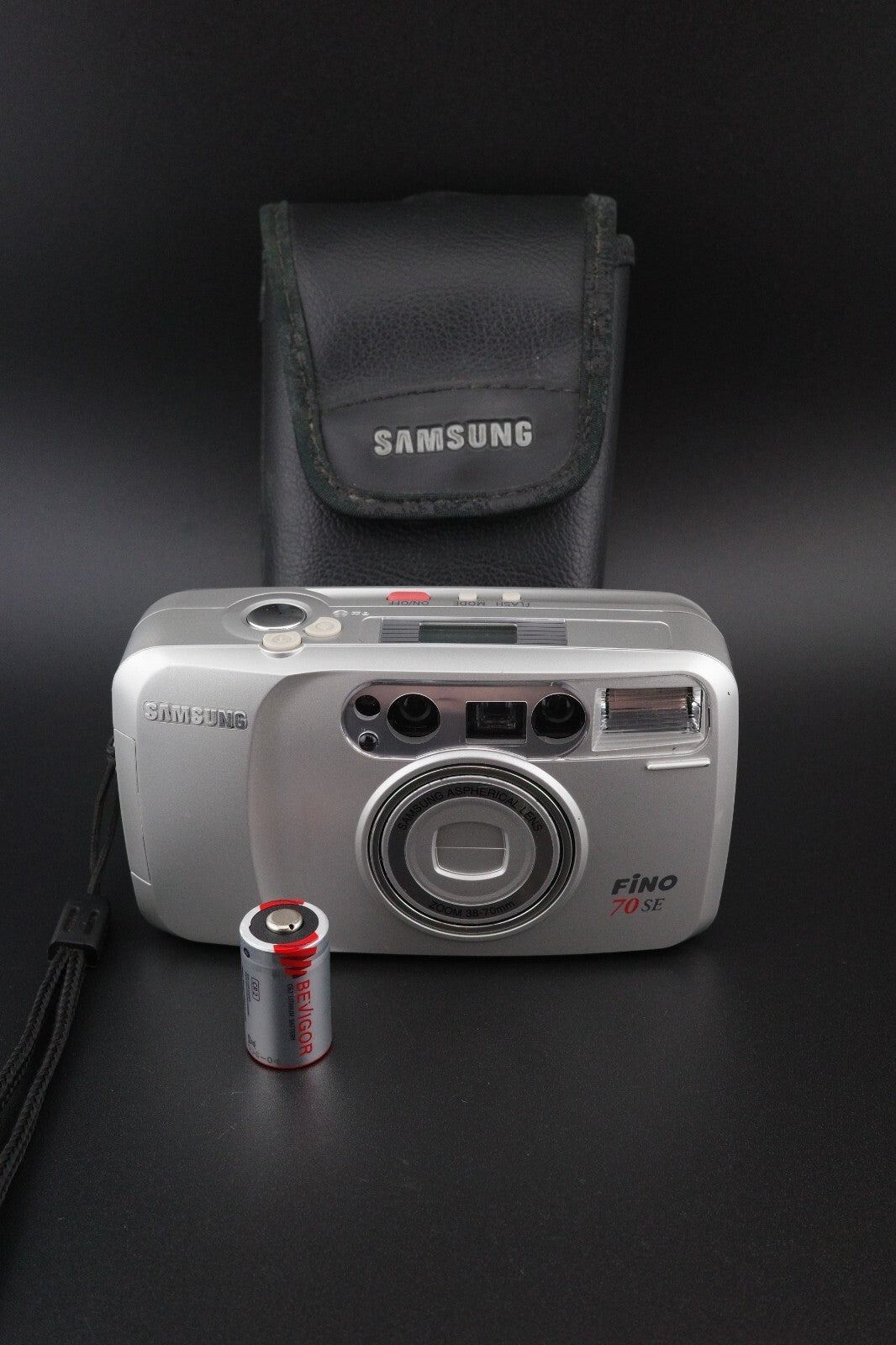 Samsung Fino 70 SE Vintage 1990's 35mm Point & Shoot Camera - Tested & Working