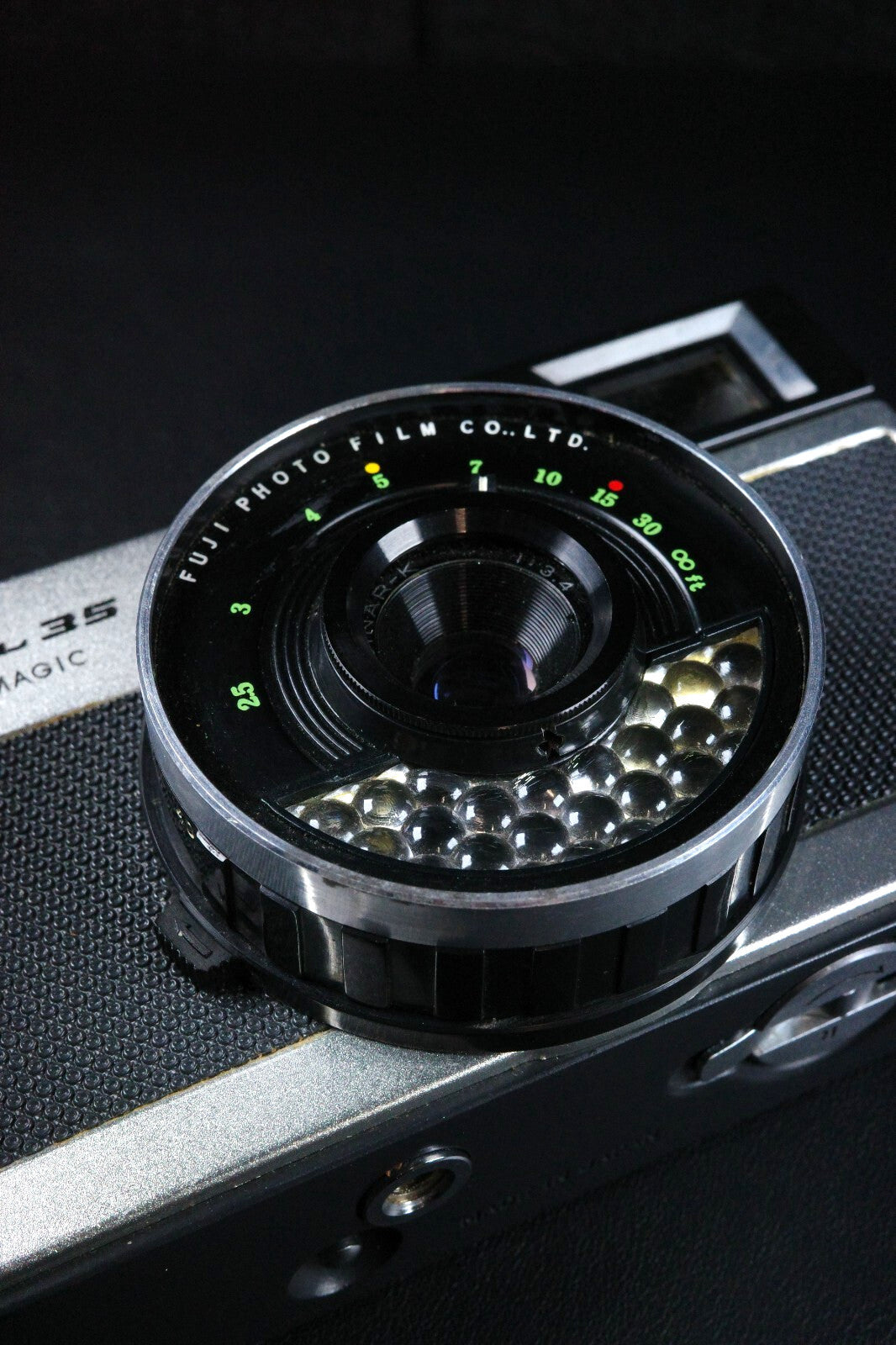 Fujica 35 Automagic Vintage 1960's 35mm Film Camera + Case Film Tested & Working