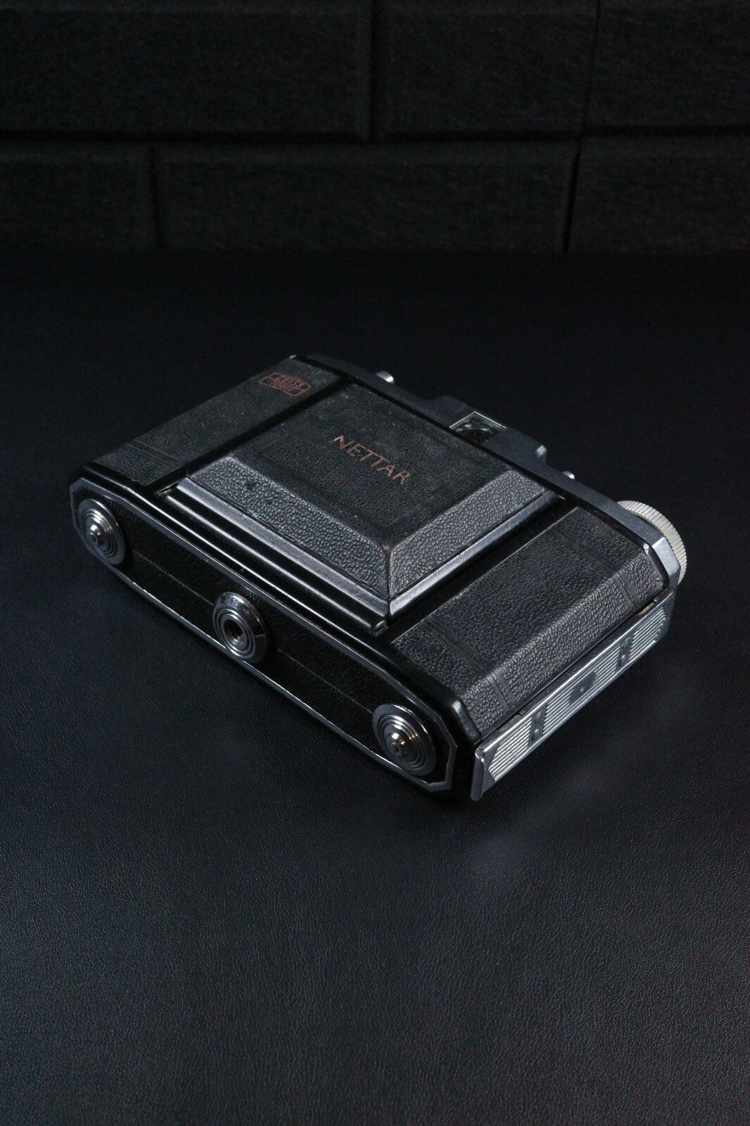 Zeiss Ikon Nettar 517/16 Vintage 1950's 120 Film Camera - Working - Heavy Fungus On Lens