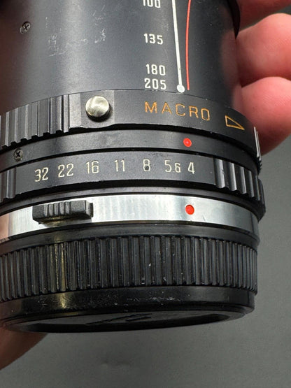 Vintage Hoya HMC Zoom & Macro 75-205mm f/4 Lens - Olympus Mount