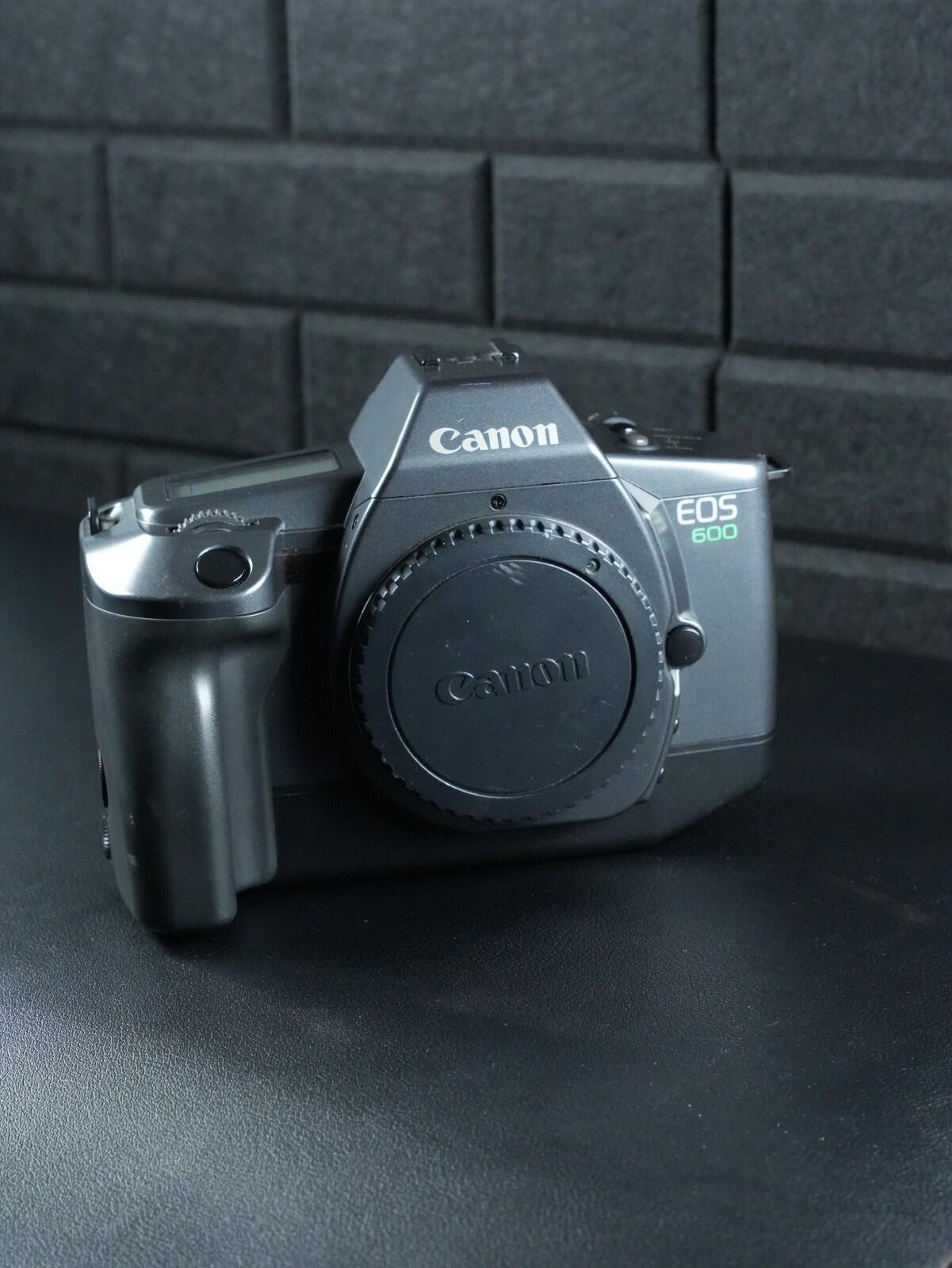 Canon EOS 600 35mm AF SLR 1980's Film Camera Body Only - Tested & Working (W537)