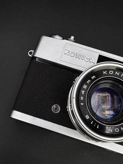 Konica Auto S2 Vintage 1960's Rangefinder 35mm Film Camera - Faulty (D316)