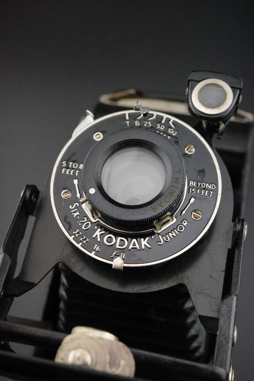 Kodak Six-20 Junior Vintage 1930's 620 Folding Camera - Tested & Working VGC