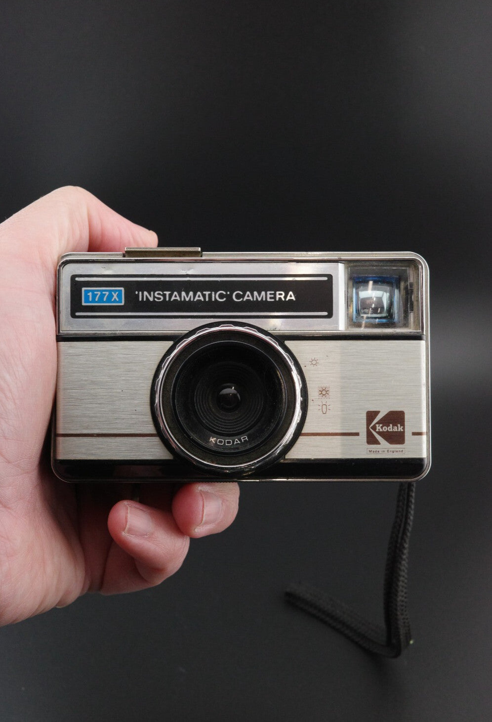 Kodak Instamatic 177X Vintage 1970'S 126 Film Camera - Tested & Working