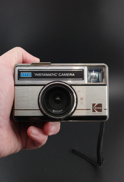 Kodak Instamatic 177X Vintage 1970'S 126 Film Camera - Tested & Working